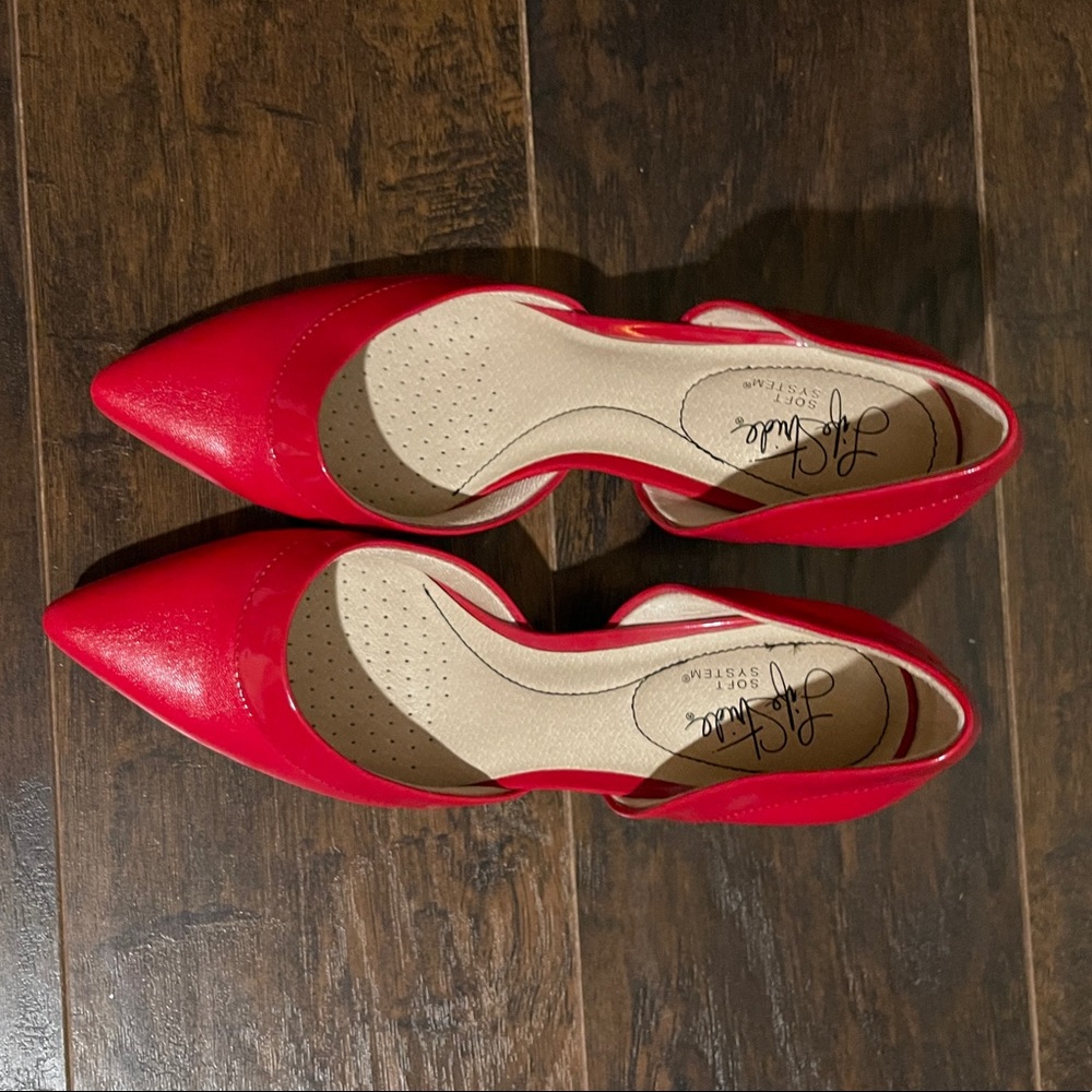 Size 7 Life Stride Red Heels